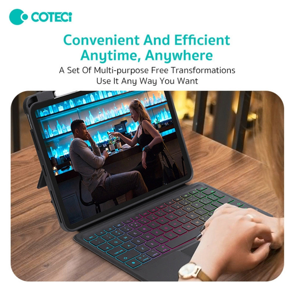 Coteci Magnetic Detachable Keyboard Case for Apple iPad Pro 13 M4 and M5 - Cle Market