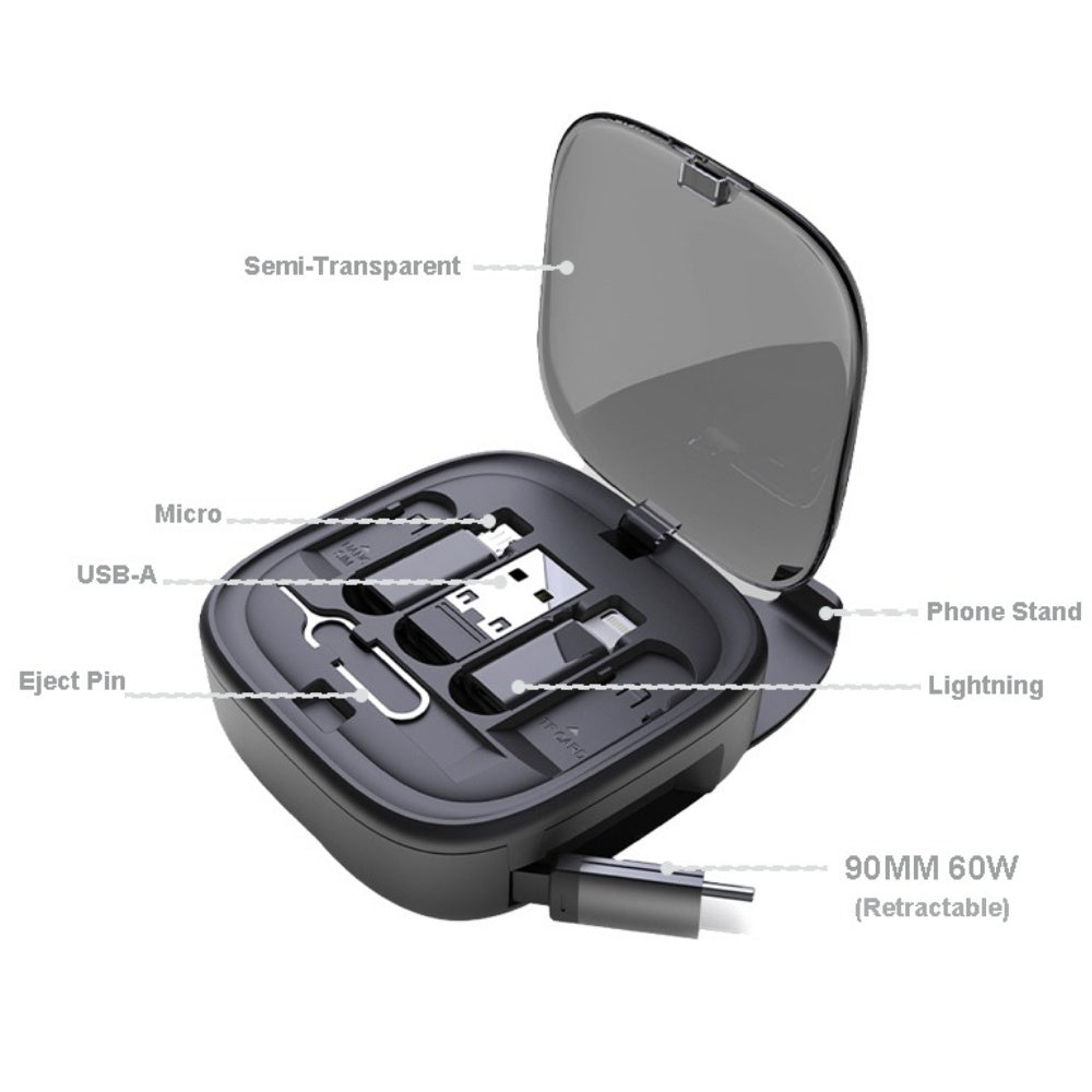 Coteci Travel Cable Storage Box