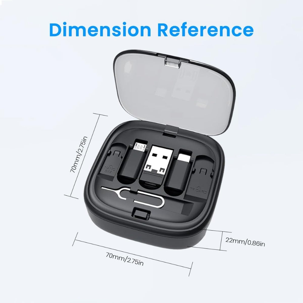 Coteci Travel Cable Storage Box