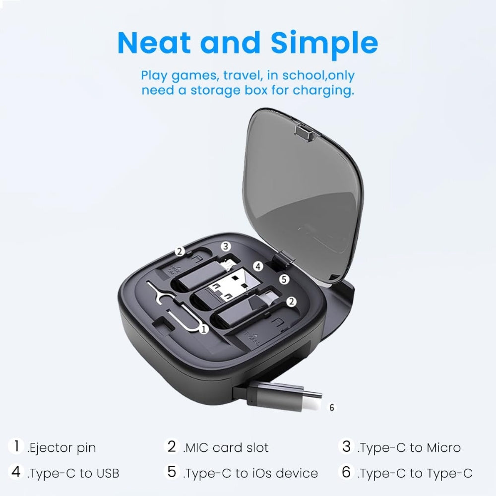 Coteci Travel Cable Storage Box