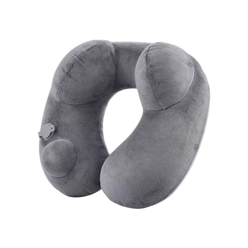 Coteci Foldable U-Shaped Inflatable Airplane Pillow