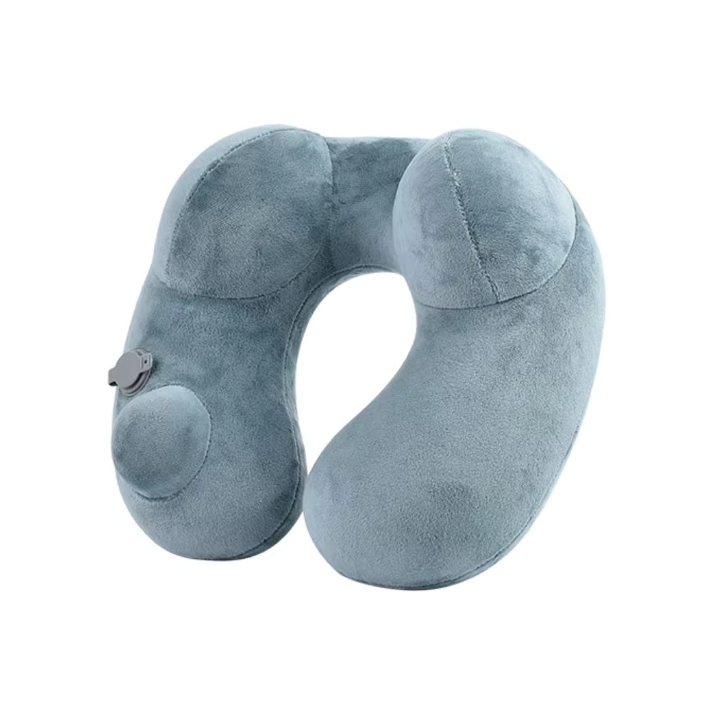 Coteci Foldable U-Shaped Inflatable Airplane Pillow