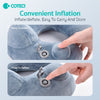 Coteci Foldable U-Shaped Inflatable Airplane Pillow