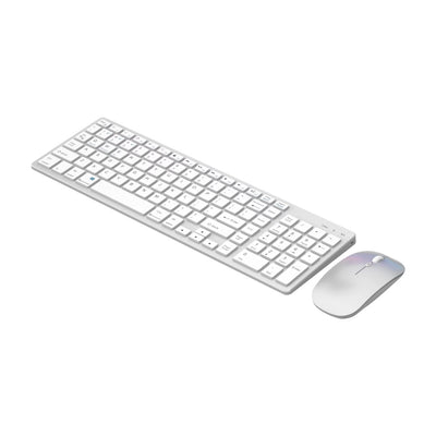 Coteci Slim 102 Keys Wireless Keyboard and Mouse Combo