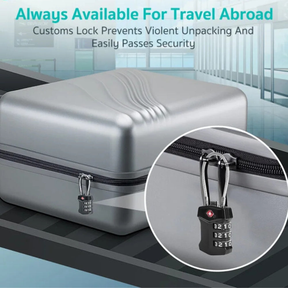Coteci TSA Cable Lock for Luggage
