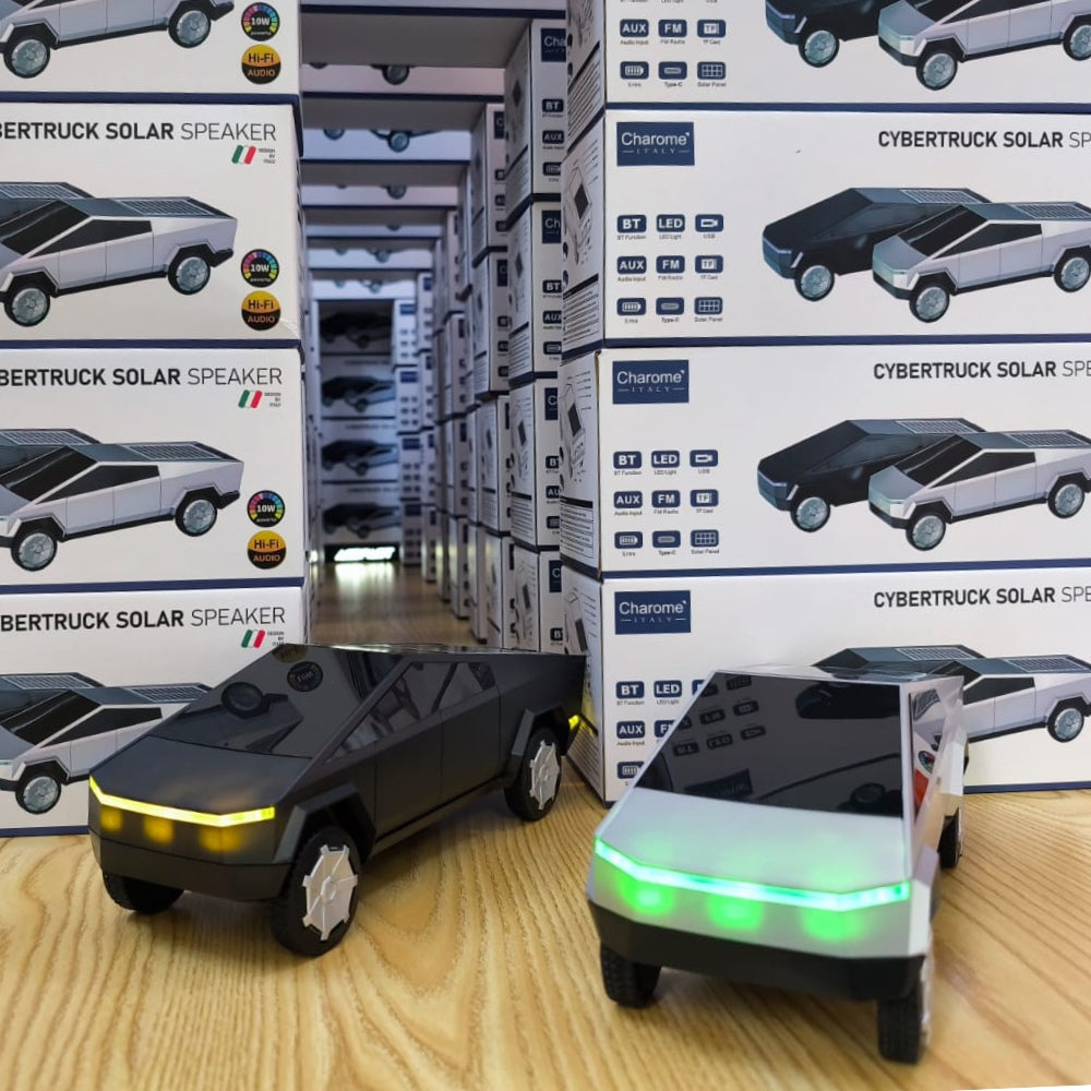 CyberTruck Solar Portable Bluetooth Speaker - Cle Market