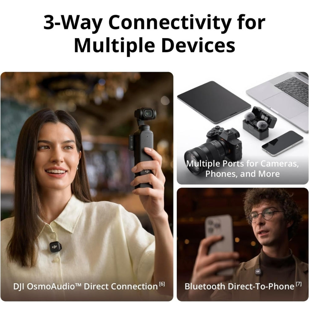 DJI Mic 3 | Advanced Mini Wireless Microphone - Cle Market