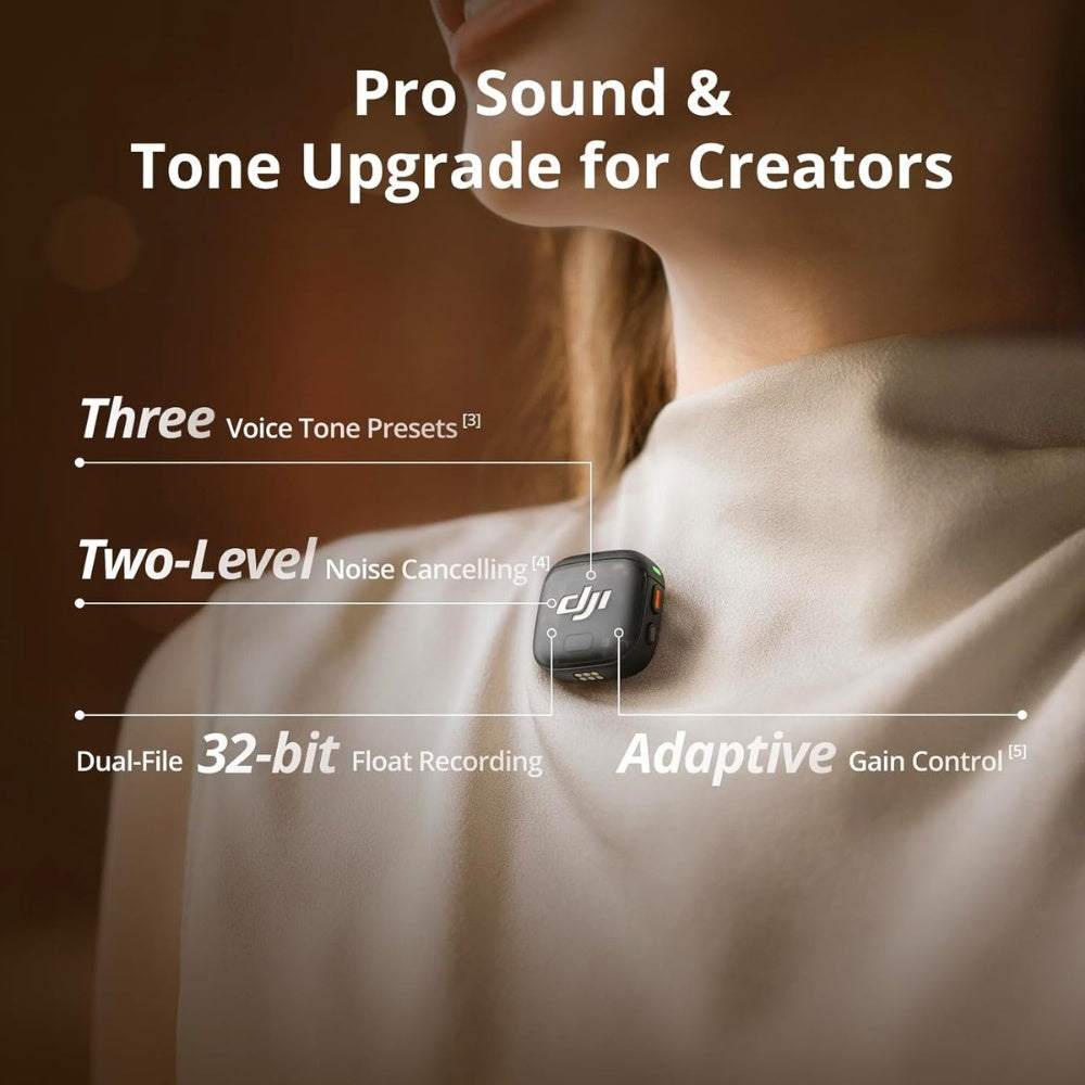 DJI Mic 3 | Advanced Mini Wireless Microphone - Cle Market