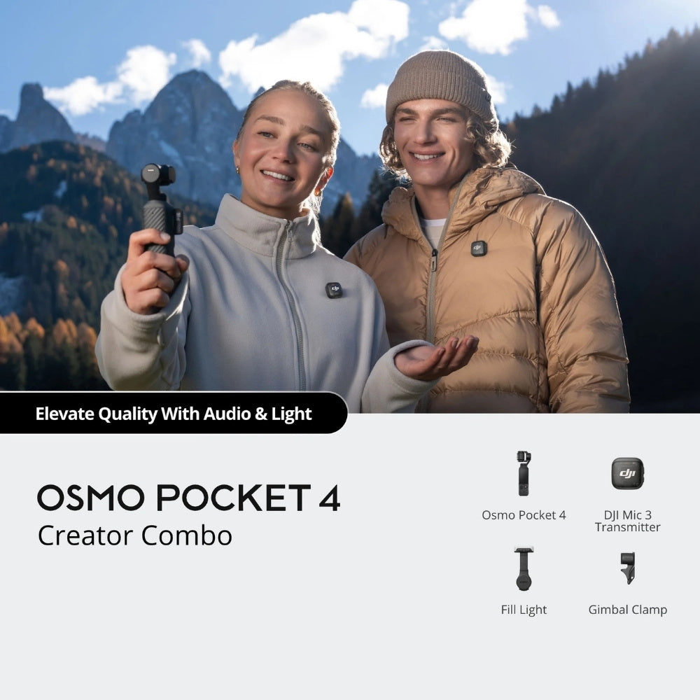 DJI Osmo Pocket 4 Creator Combo 4K