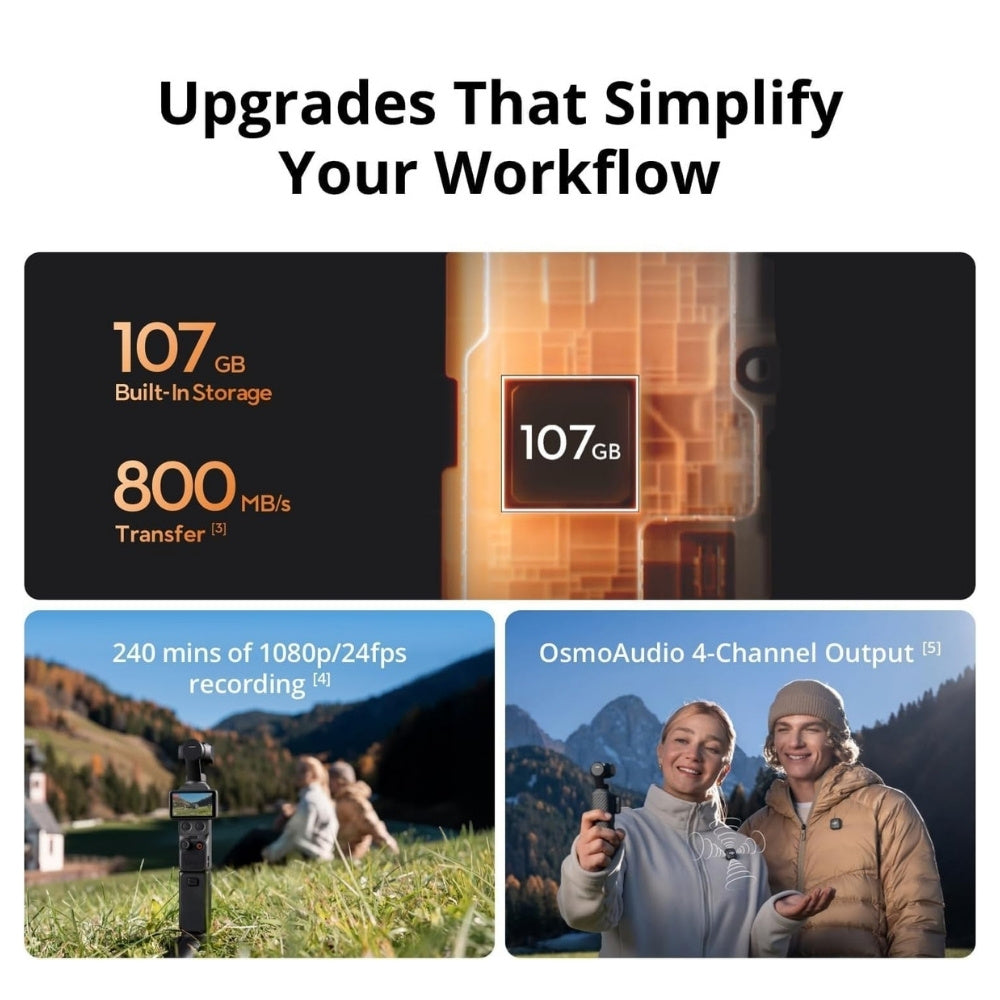 DJI Osmo Pocket 4 Creator Combo 4K