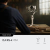 DJI RS 4 Mini Gimbal Stabilizer with adjustable arm for smooth camera movement and stabilization.