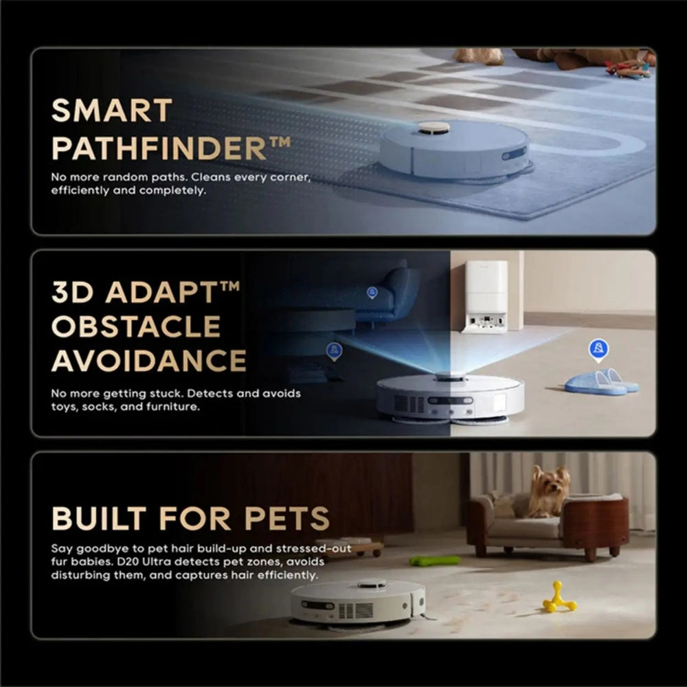 Dreame D20 Ultra Robot Vacuum Mop