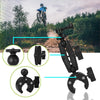 Dual Ball Head Magic Arm Clamp