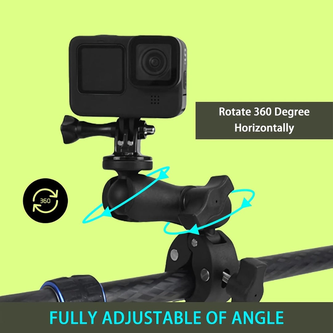 Dual Ball Head Magic Arm Clamp