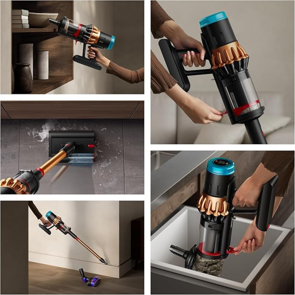 Dyson V16 Piston Animal Submarine Vacuum Cleaner (Matte black/Copper)