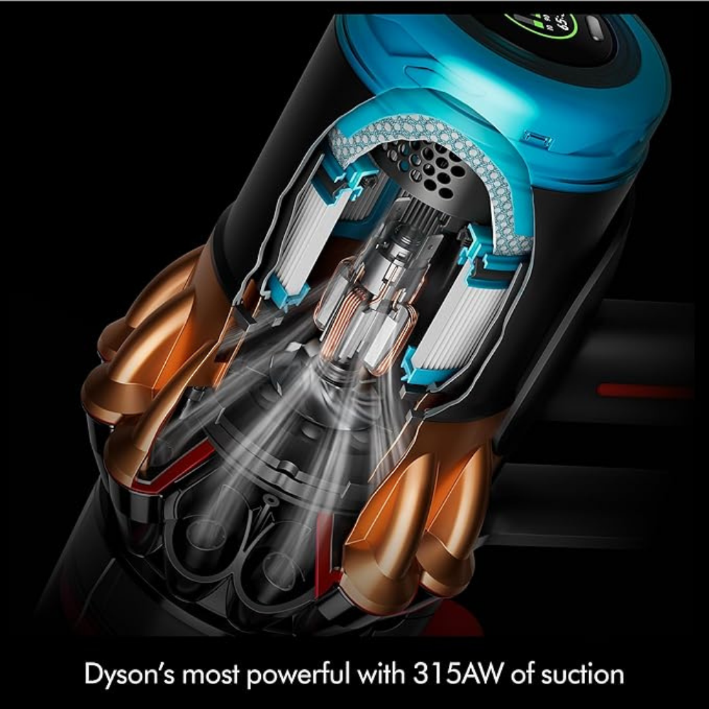 Dyson V16 Piston Animal Submarine Vacuum Cleaner (Matte black/Copper)