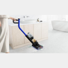 Dyson Wash G1 Wet Cleaner in Ultra Blue and Matt Black, showcasing its sleek design and advanced vacuum features.