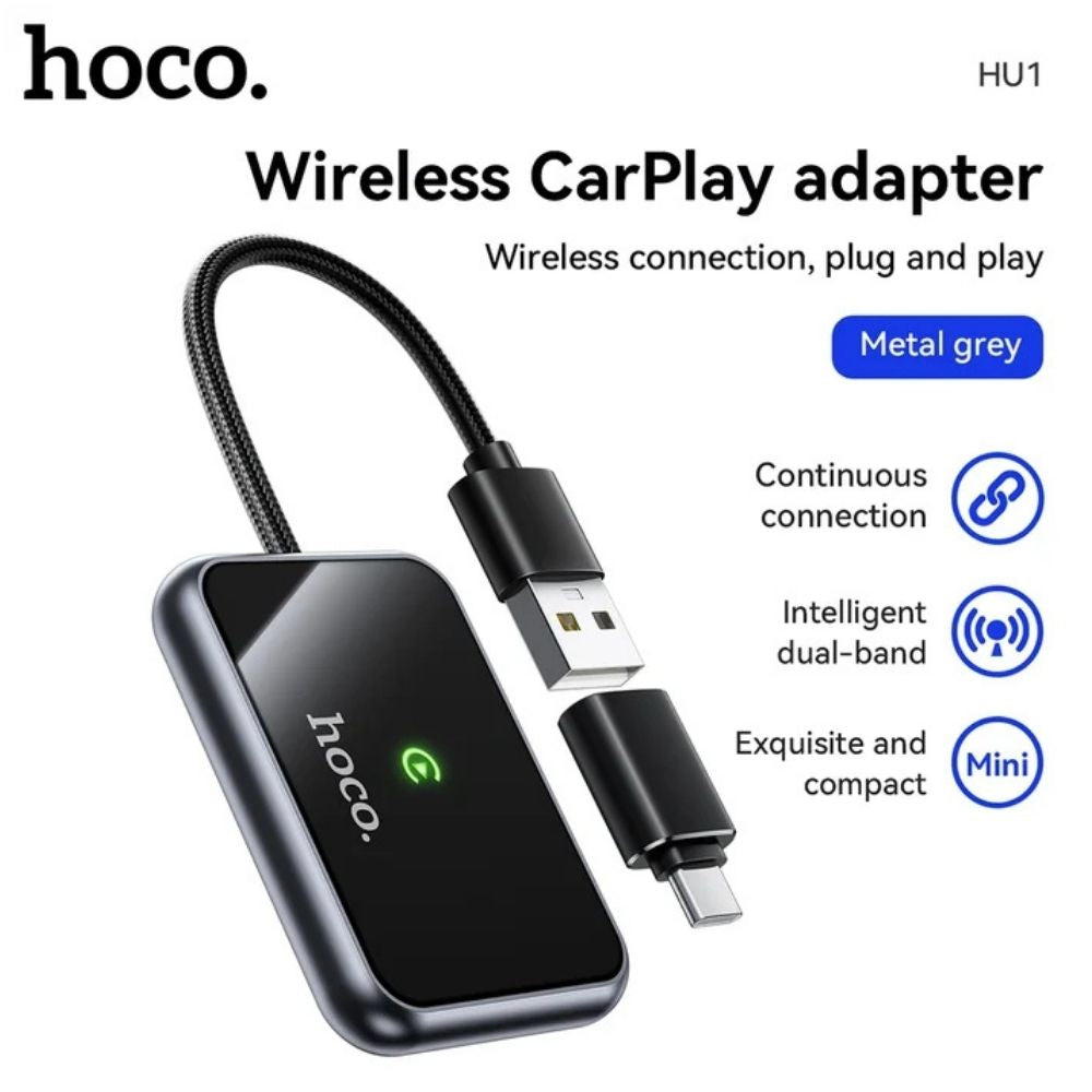 Hoco HU1 Wireless CarPlay Adapter