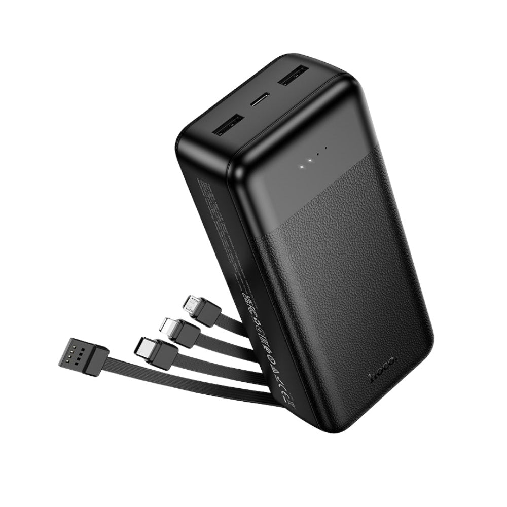 Hoco 30000mAh Power Bank with Cable J163B - Cle Market