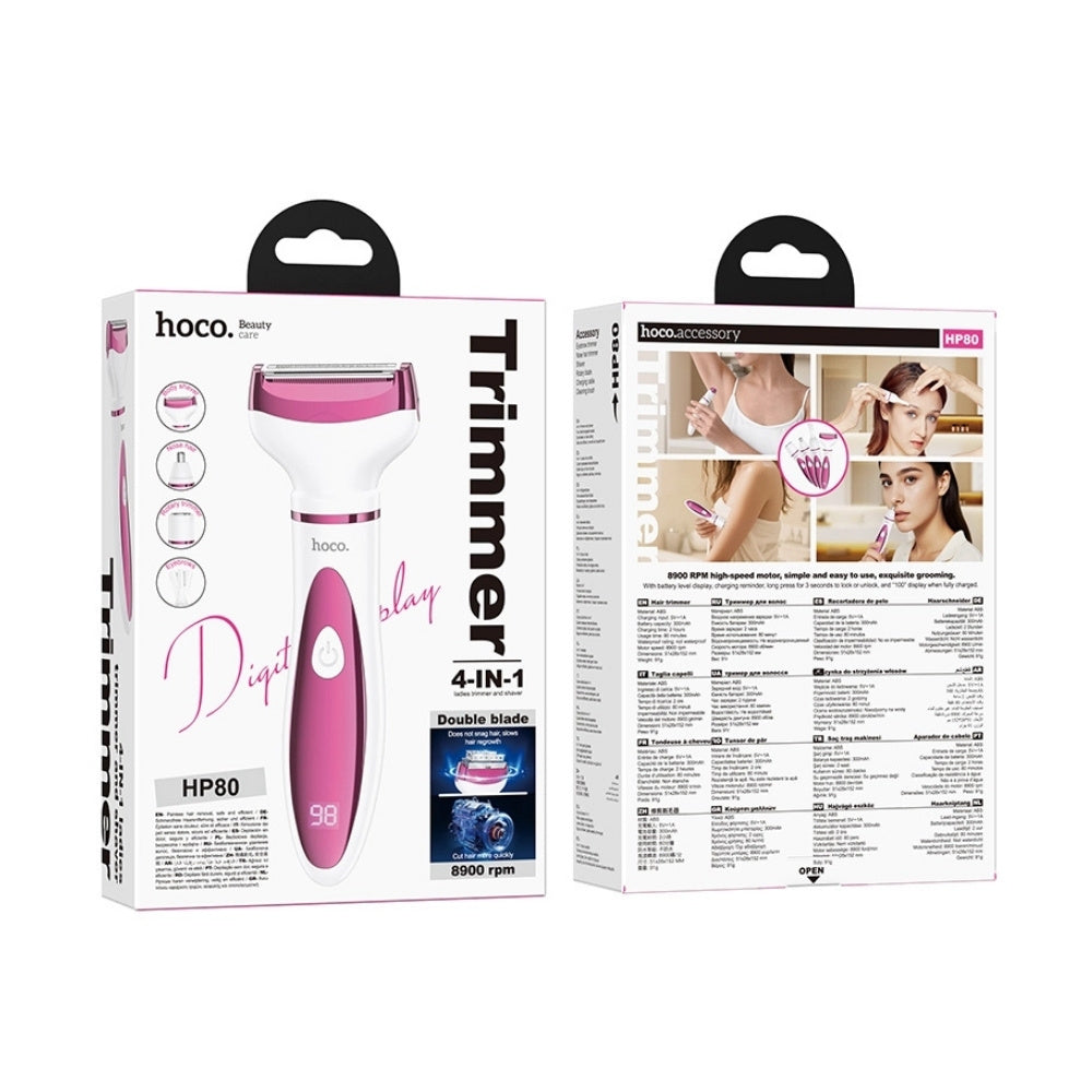 Hoco 4-in-1 Ladies Trimmer and Shaver HP80 - Cle Market