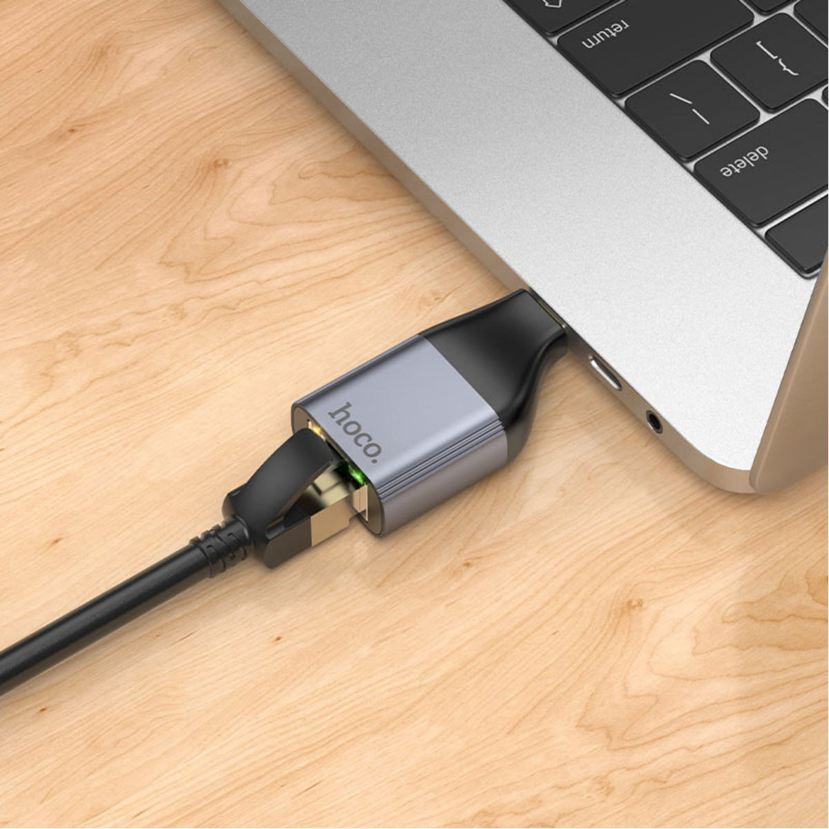 Hoco Adapter Type-C to RJ45 UA35