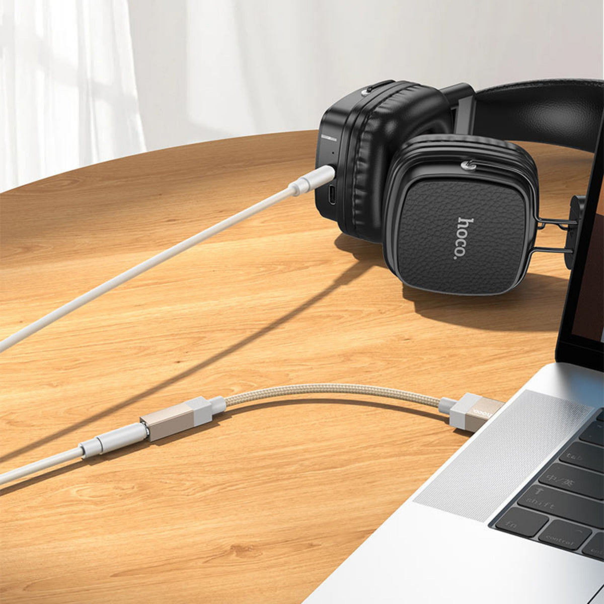 Hoco UPA32D USB-A Audio Adapter