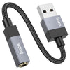 Hoco UPA32D USB-A Audio Adapter
