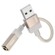 Hoco UPA32D USB-A Audio Adapter