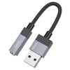 Hoco UPA32D USB-A Audio Adapter