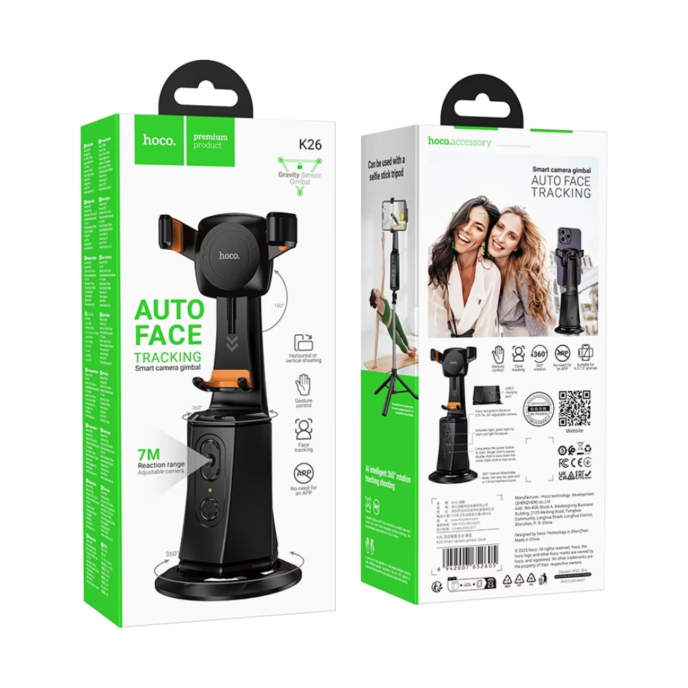 Hoco Auto Face Tracking Phone Holder K26 - Cle Market
