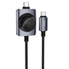 Hoco CW66 2-in-1 Cable with Apple Watch Charger
