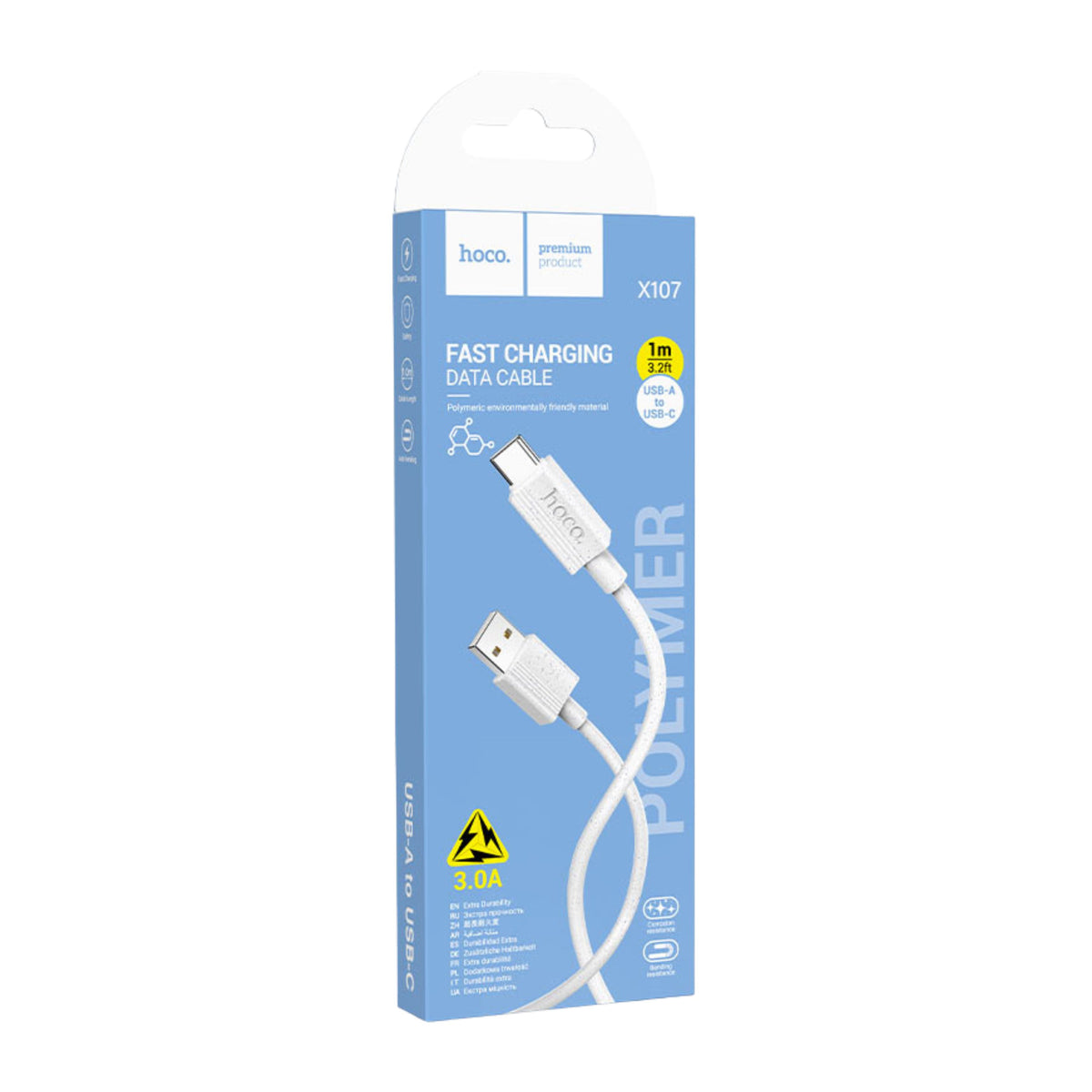 Hoco X107 USB To USB-C Cable