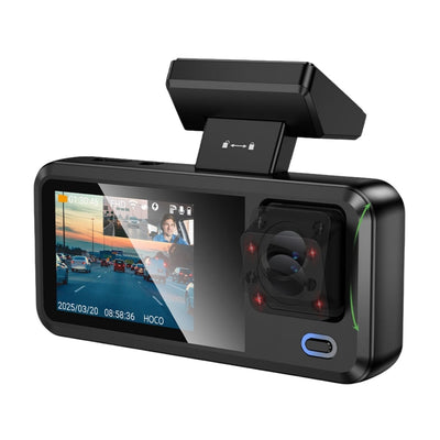 Hoco DV15 Tri-Channel Dash Cam