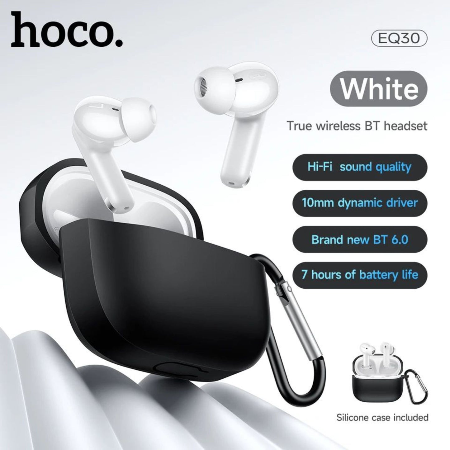 Hoco EQ30 Bluetooth 6.0 Earbuds