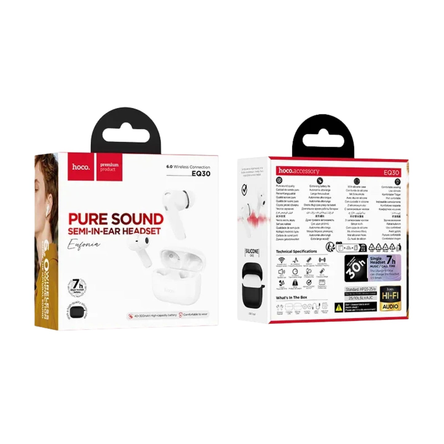 Hoco EQ30 Bluetooth 6.0 Earbuds