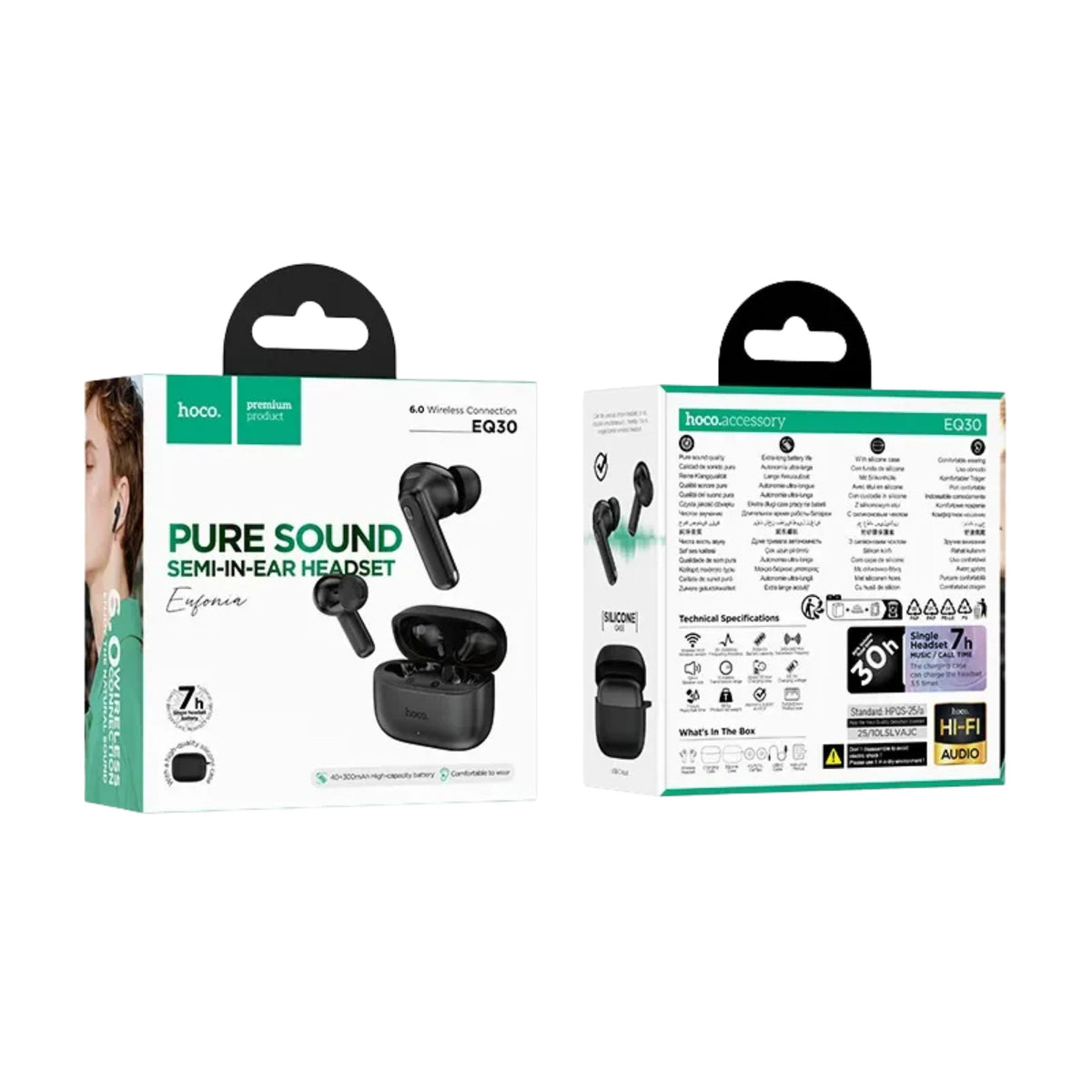 Hoco EQ30 Bluetooth 6.0 Earbuds