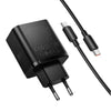 Hoco N75 65W Charger Set