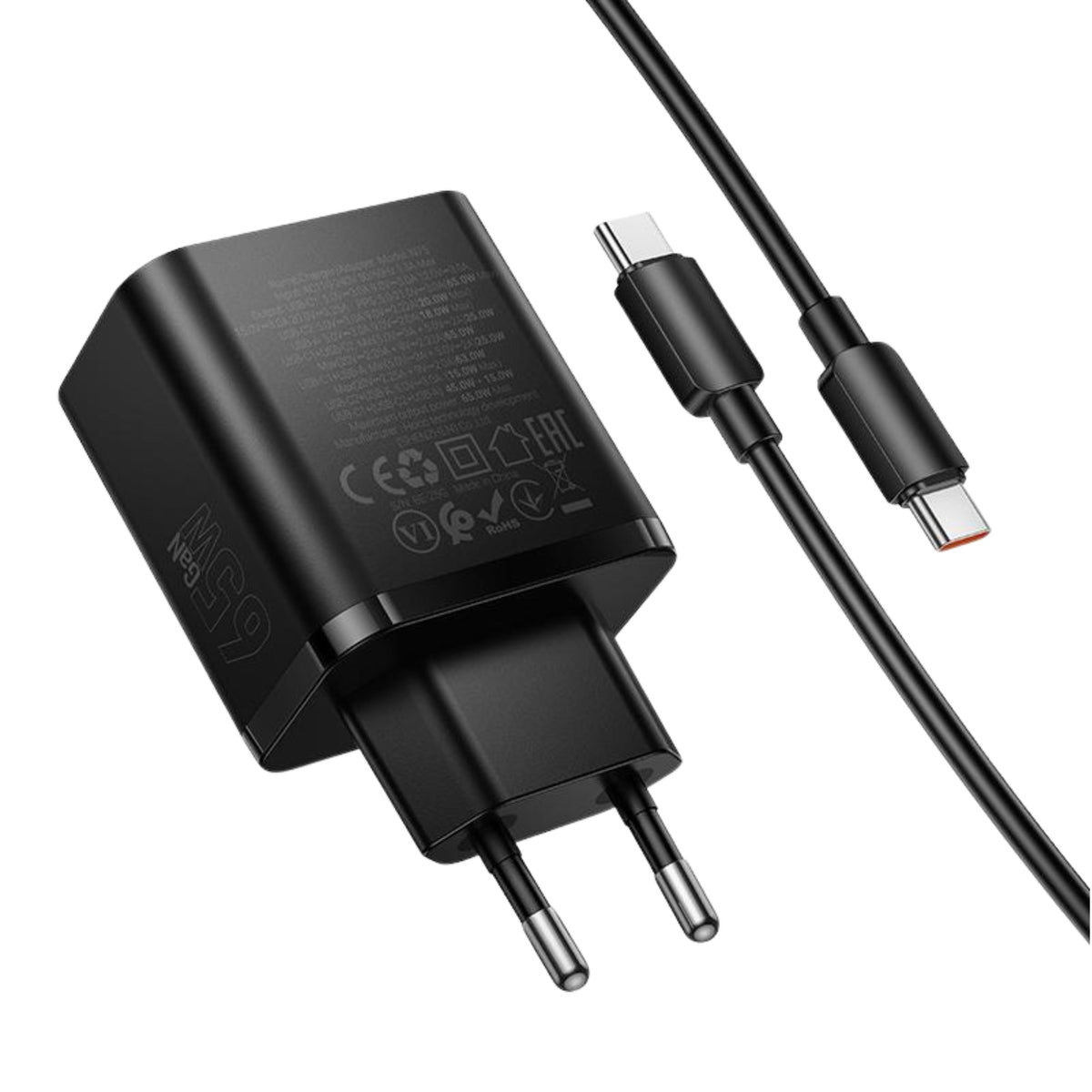 Hoco N75 65W Charger Set