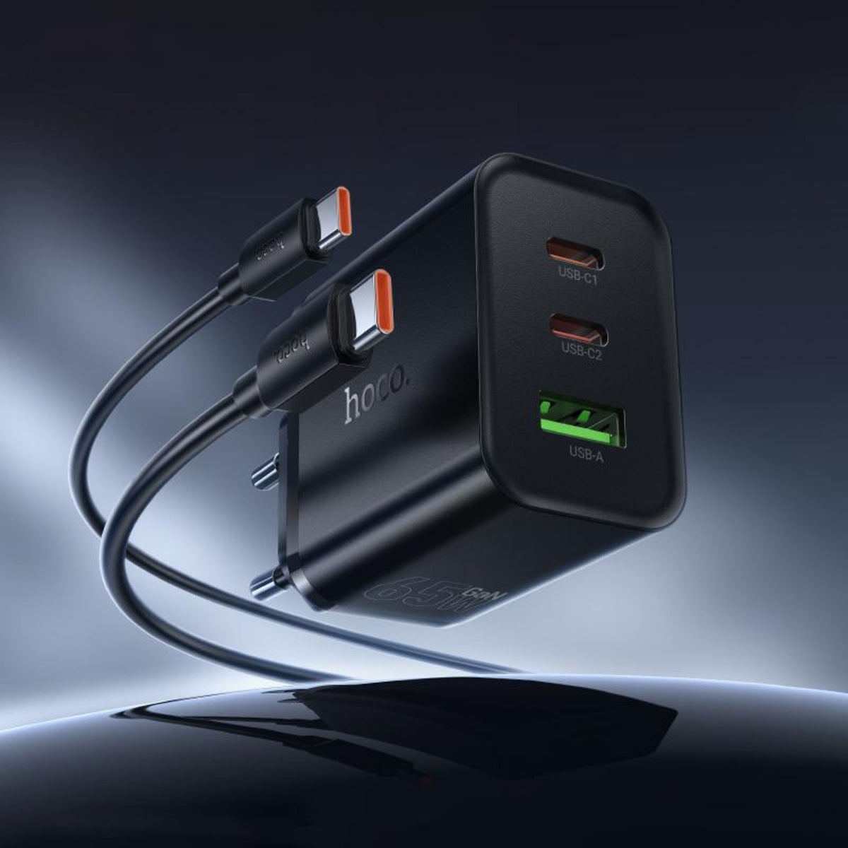 Hoco N75 65W Charger Set