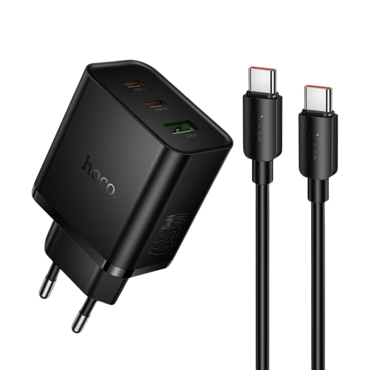 Hoco N75 65W Charger Set