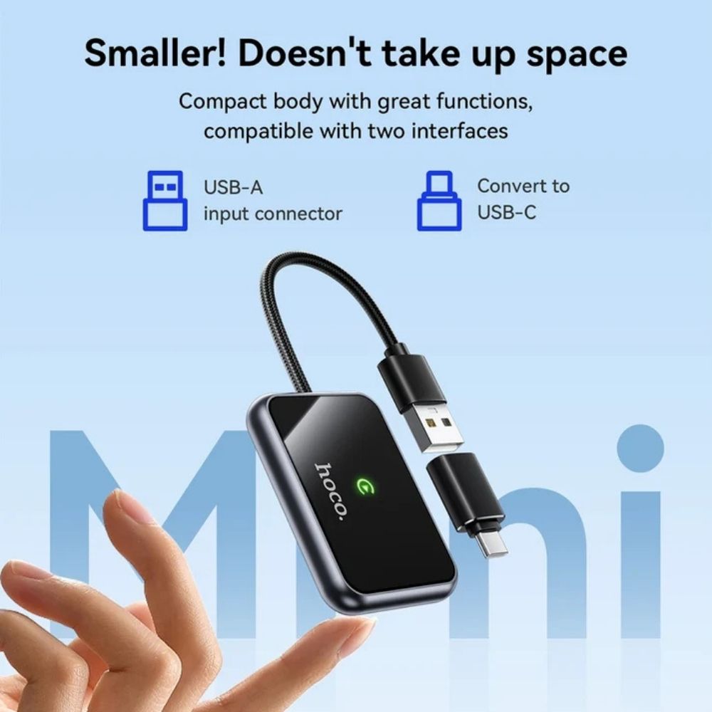 Hoco HU1 Wireless CarPlay Adapter