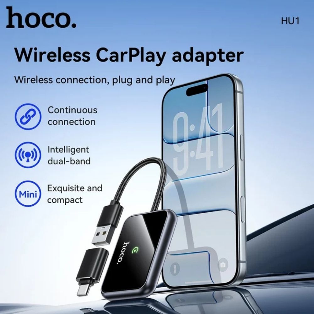 Hoco HU1 Wireless CarPlay Adapter