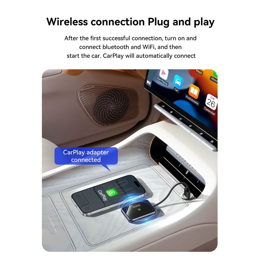 Hoco HU1 Wireless CarPlay Adapter