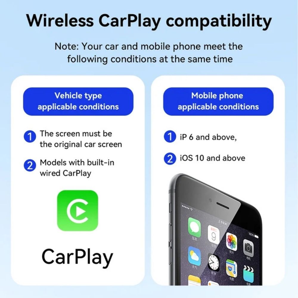 Hoco HU1 Wireless CarPlay Adapter