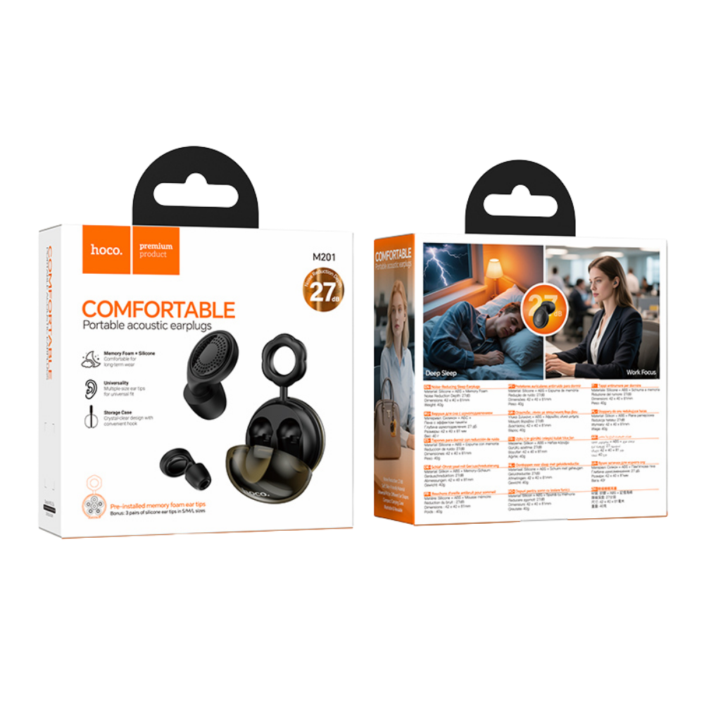 Hoco Cloud Noise Canceling Earplugs For Sleeping