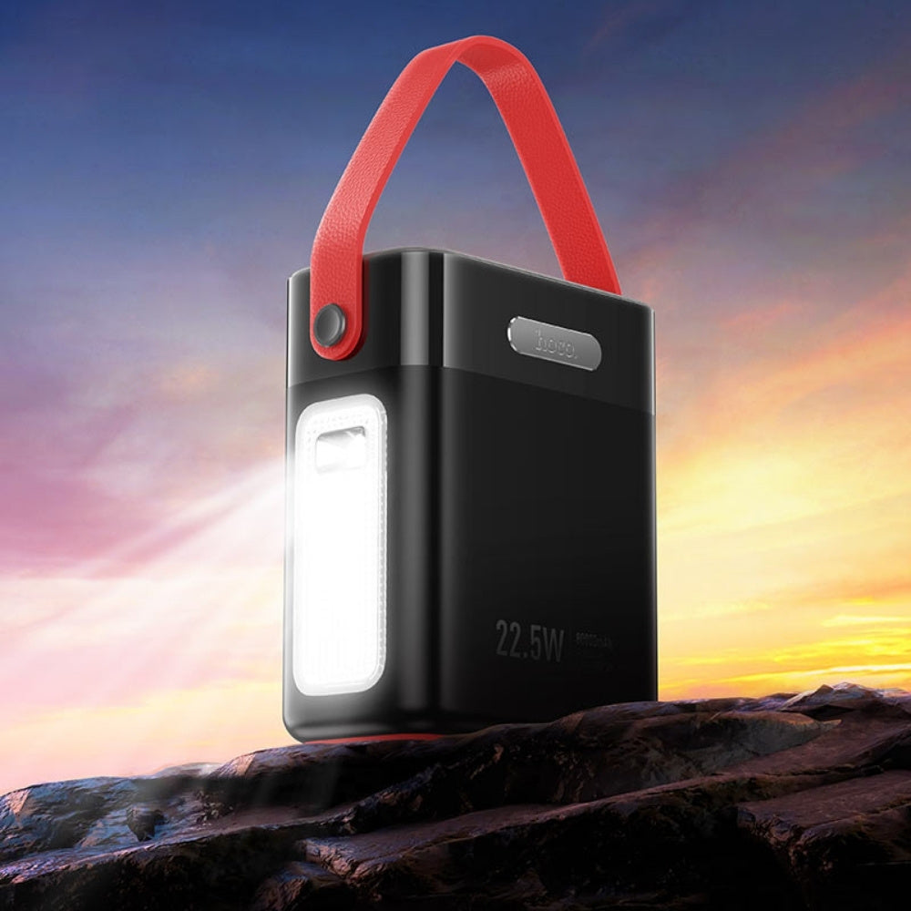 Hoco PD20W 80000mAh Power Bank with Flashlight and Lamp J143 - Cle Market