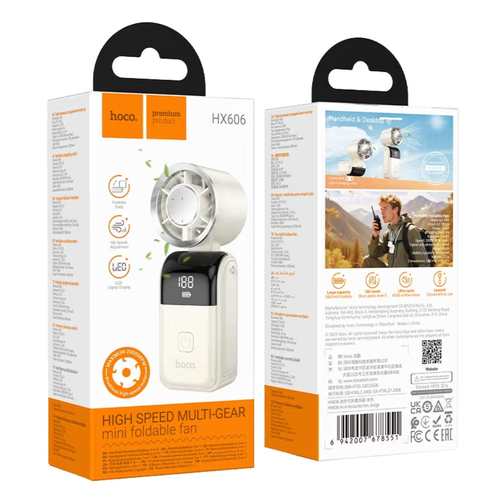 Hoco HX606 Portable Fan