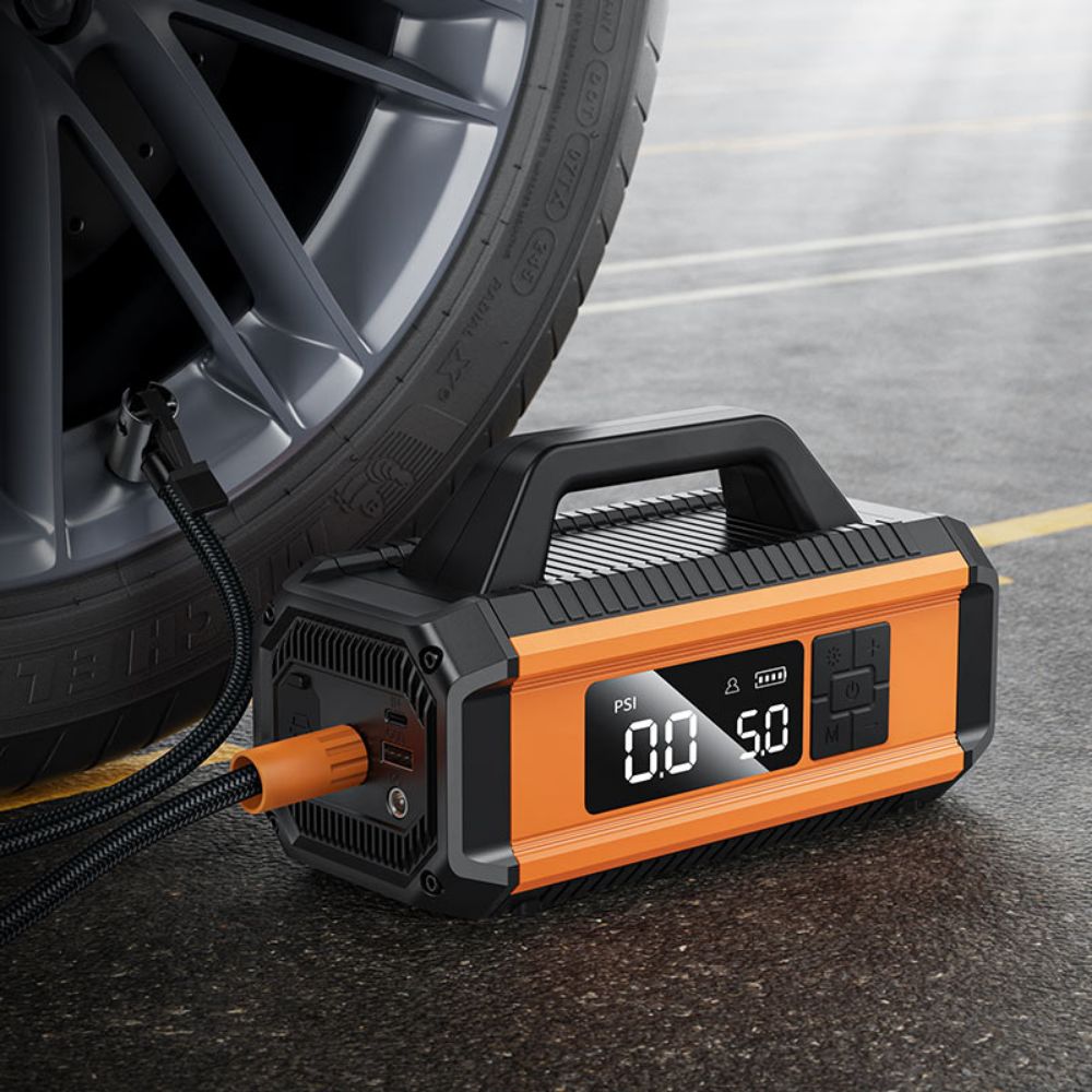 Hoco Car Jump Starter Air Compressor Hoco 10000mAh