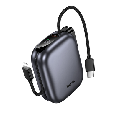 Hoco Peak PD20W Power Bank With Cable 10000mAh