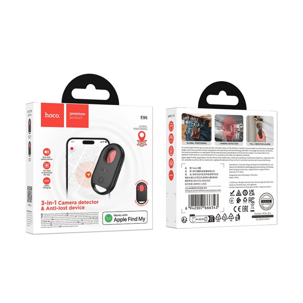 Hoco Quest Camera Detection Anti-lost Device E95 - Cle Market